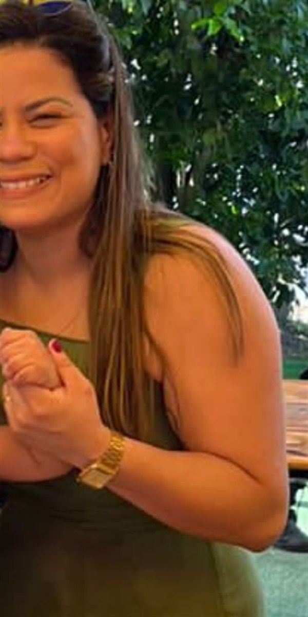 Aluna antes do acompanhamento